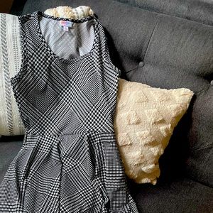 LuLaRoe houndstooth dress